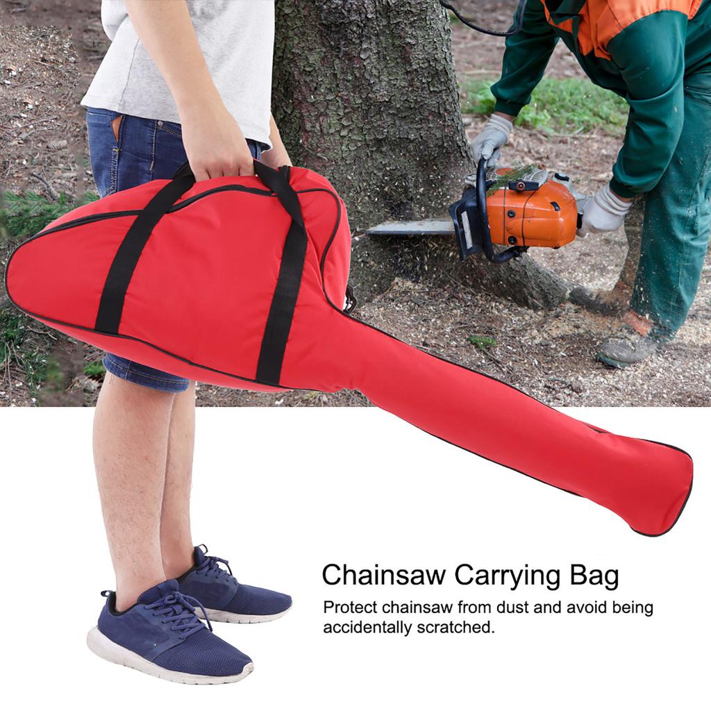 Tragbare Oxford Tuch Kettensäge Lagerung Tasche Rasenmäher Tragen Fall Schutzhülle Box