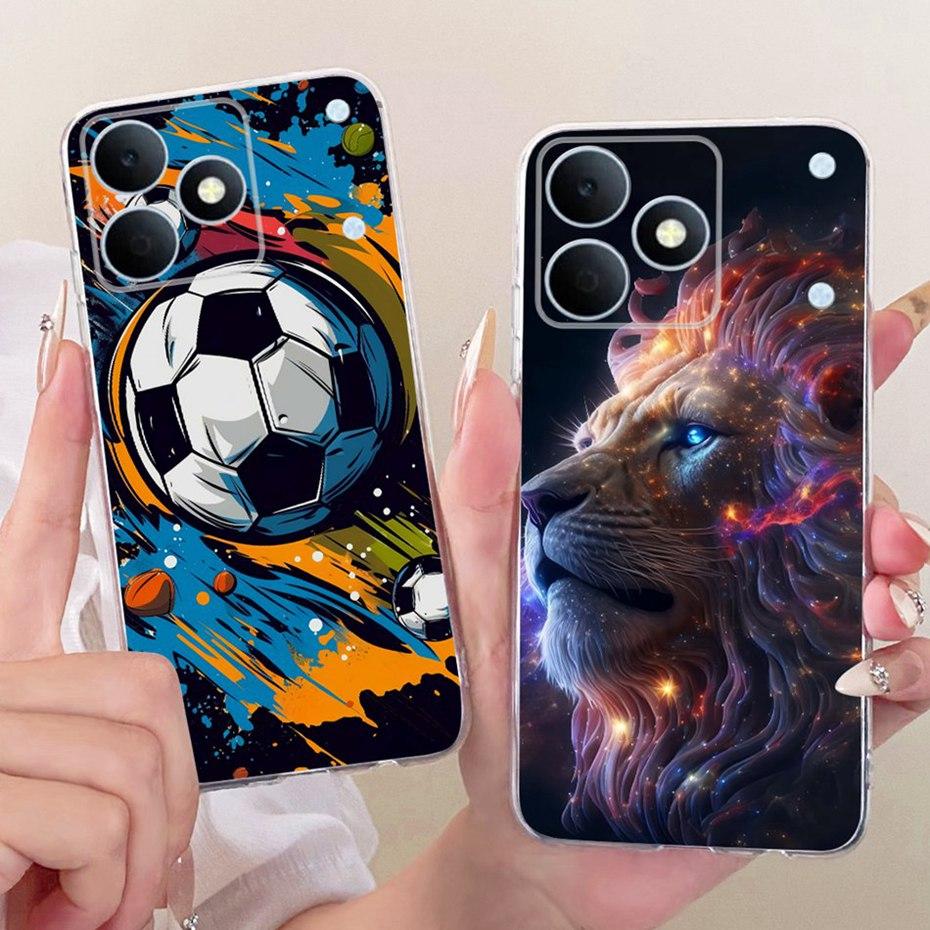 Fashion Cool Case For Realme Note 80 RMX5388 Soft Silicone TPU Back Cover For Realme Note80 4G Phone Cases