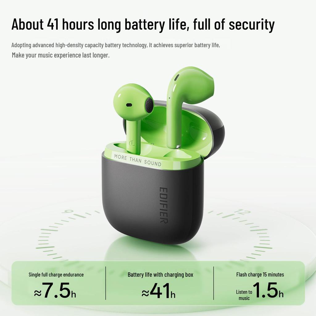 Edifier Zero Air Pro: Noise-Canceling Bluetooth V6.0 with Anti-loss Positioning, Long Battery Life, Large Drivers