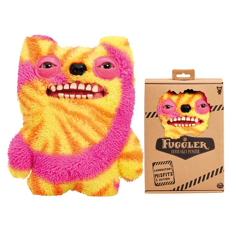 Fuggler Serie di Laboratorio Peluche Morbido Bambola Divertente Brutta Carina Denti Mostro Giocattoli 22cm Colore Figure Cartoni Animati Bambini Compleanno Tendenza Regali