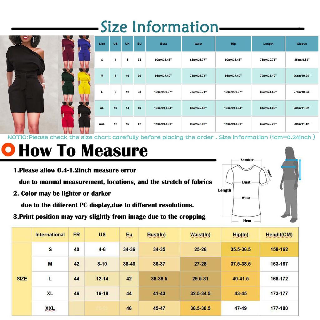 Women's Sexy Off Shoulder Ruffle Short Romper Fashion Casual Jumpsuit