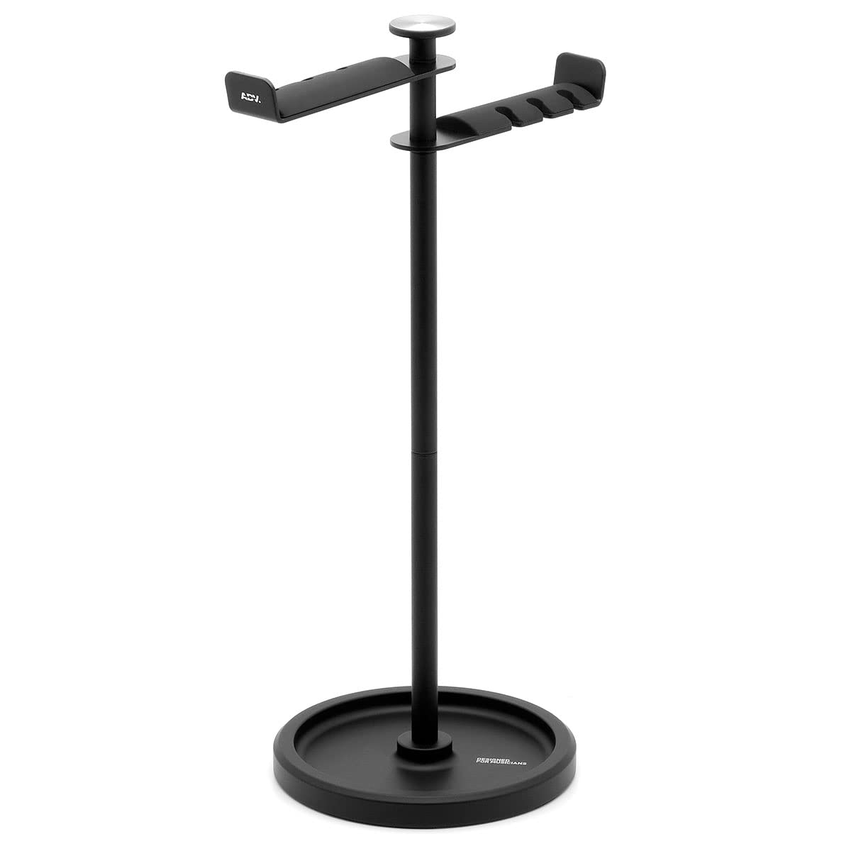 

Dual Stand Black Headphone Stand Headphone Hanger ADV.
