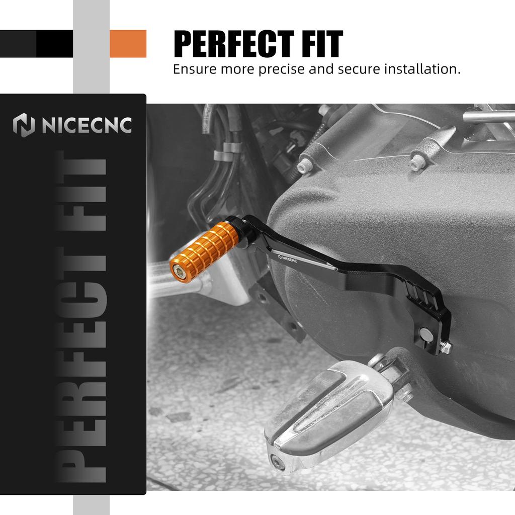NICECNC Gear Shifter Shift Lever for Harley Dyna Fat Bob FXDF Low Rider FXDL Street Bob FXDB Wide Glide FXDWG Switchback FLD