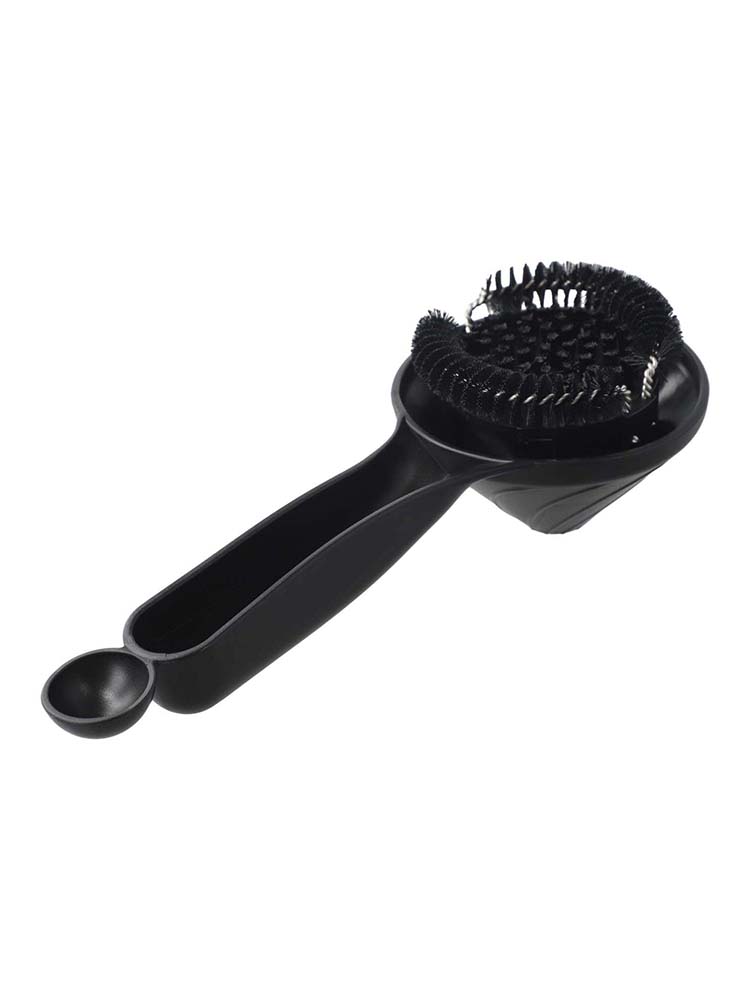 Coffee Equipment Maintenance Coffee Machine Brush Funnel Tray High-Density Nylon Bristles Removable Bristles Thorough Cleaning