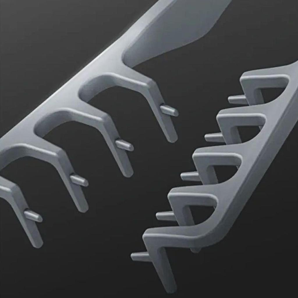 Volumizing Wide-Tooth Hair Styling Comb Curling Tools Fluffy Texture for Men Ideal for All Hair Types Hairstyling Tools