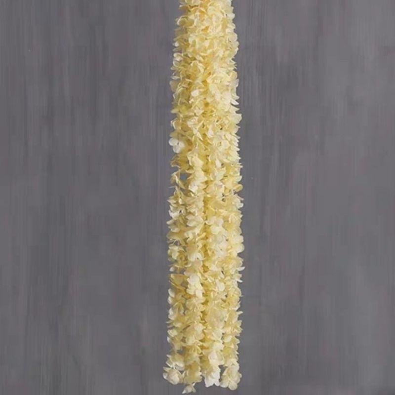 5Pcs Simulated Orchid String Wedding Ceiling Flower Rattan, for Outdoor Patio Garden Living Room Wall Hanging Decoratio