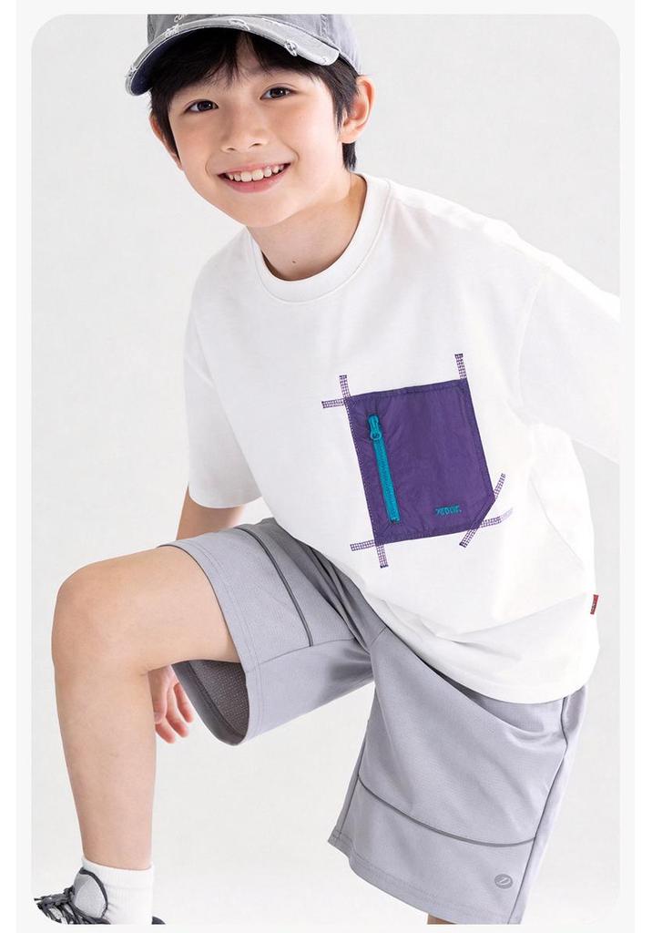 Boys' Ice Silk Quick-Dry Summer Shorts - New 2026 Style, Breathable & Lightweight Sportswear for Big Kids