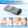 Four Seasons Wave Shape Leg Pillow Rebound Cotton Color Blocking Knee Pillow Comfortable Foot Rest Pillow Elderly People