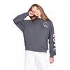PJ Salvage Girls Peace Sign Pullover Hoodie