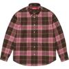 Plaid Flannel Shirt Brown