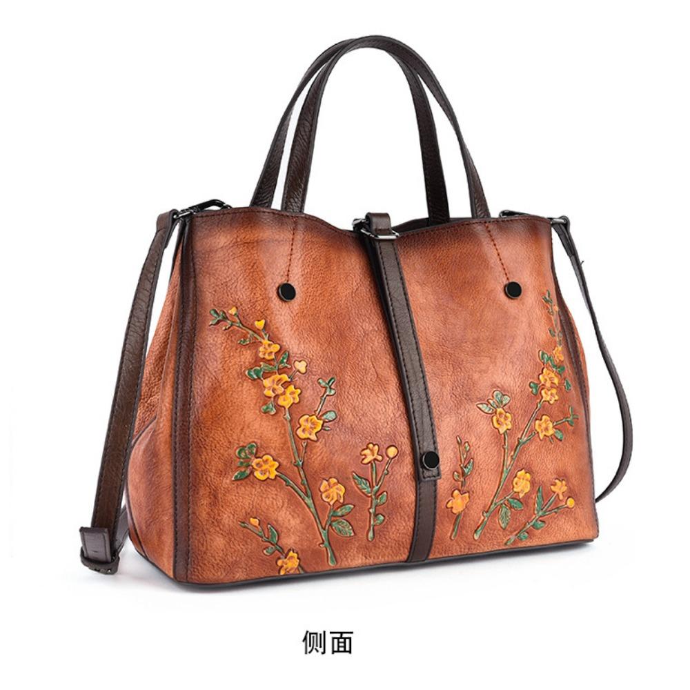 Women's Handbag Retro Polished Original Bag Women's High-end Sense Large-capacity Multi-compartment Women's Bag