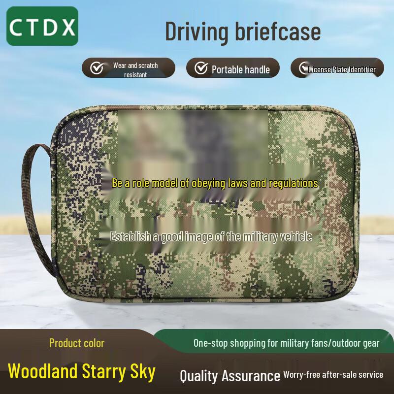 CTDX Camouflage Travel Briefcase & Organizer
