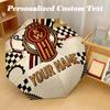 Kenworth Automatic 8‑ribs Umbrella, Custom Name Text Personalized Folding Umbrella Rain Sun Gift