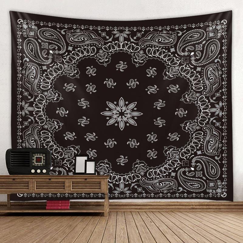 Mandala Psychedelic Tapestry Bohemian Wall Hanging Decor Blanket Indian Style Yoga Sleeping Tapestry Mandala Wall Fabric