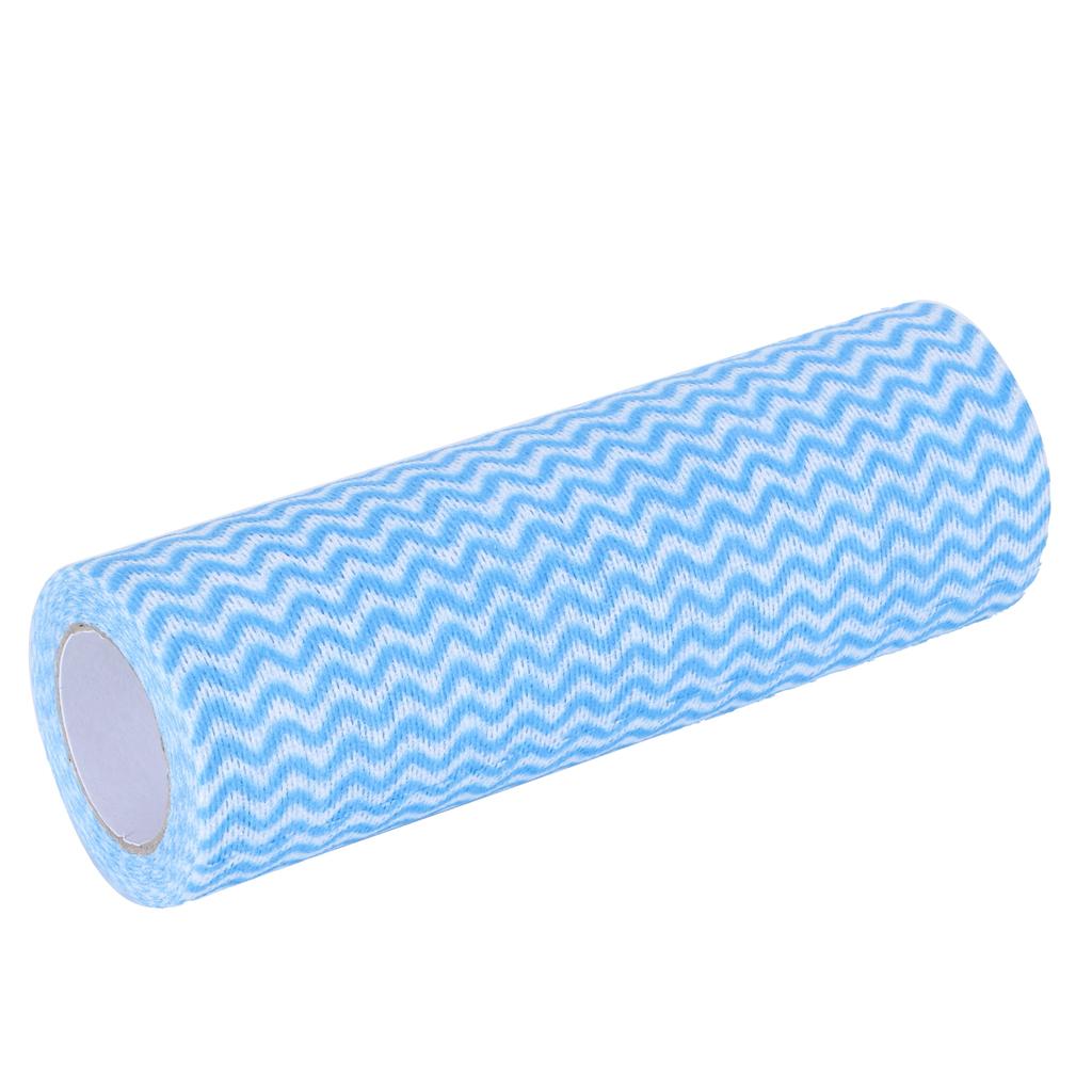 Vliesstoff Einweglappen Spültuch Waschen Reinigungstuch Handtuch Küchenzubehör(blau )