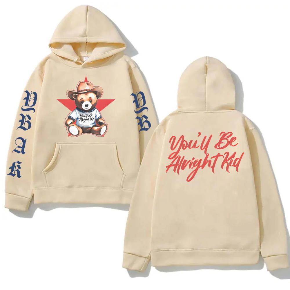 TEDDY HOODIE Alex Warren New Style Fashion Women/men Sweatshirts Aesthetic Hoody 2025 Singer's Same Style High Quality Tee