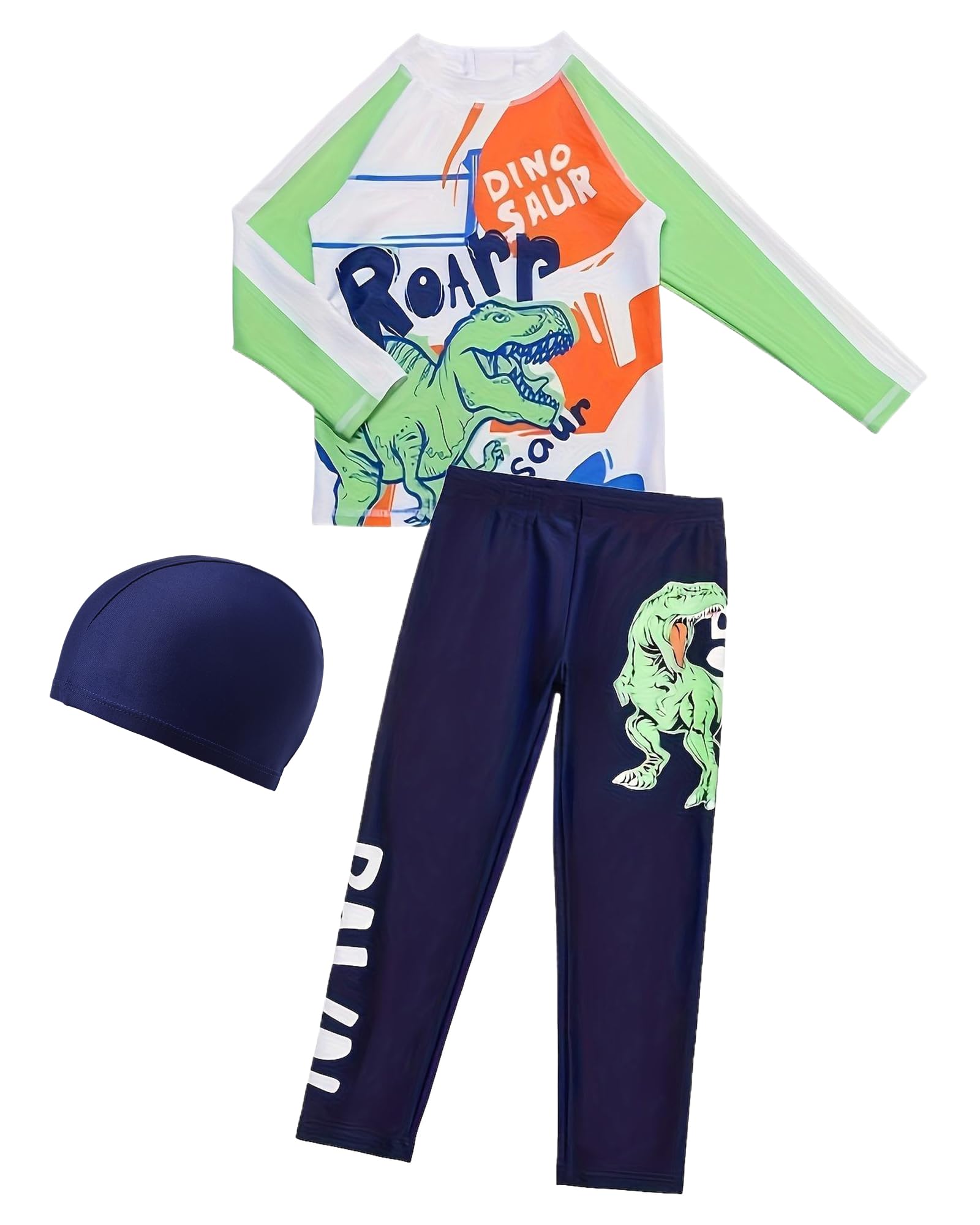 

Swimsuit for Long Sleeve Rash Kids Junior Surf Swimming UV Hot 120 [Panegy] Children s Boys, Guard, Swimwear, Pants, Cap, Three-Piece Set, Protection,