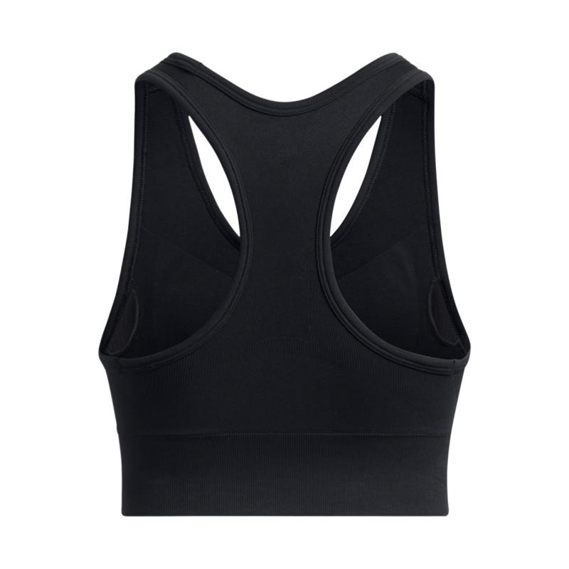 Under Armour Vanish Seamless Logo Pattern Outdoor Casual Pullover Sports Underwear Women underwear Black 1384419-001