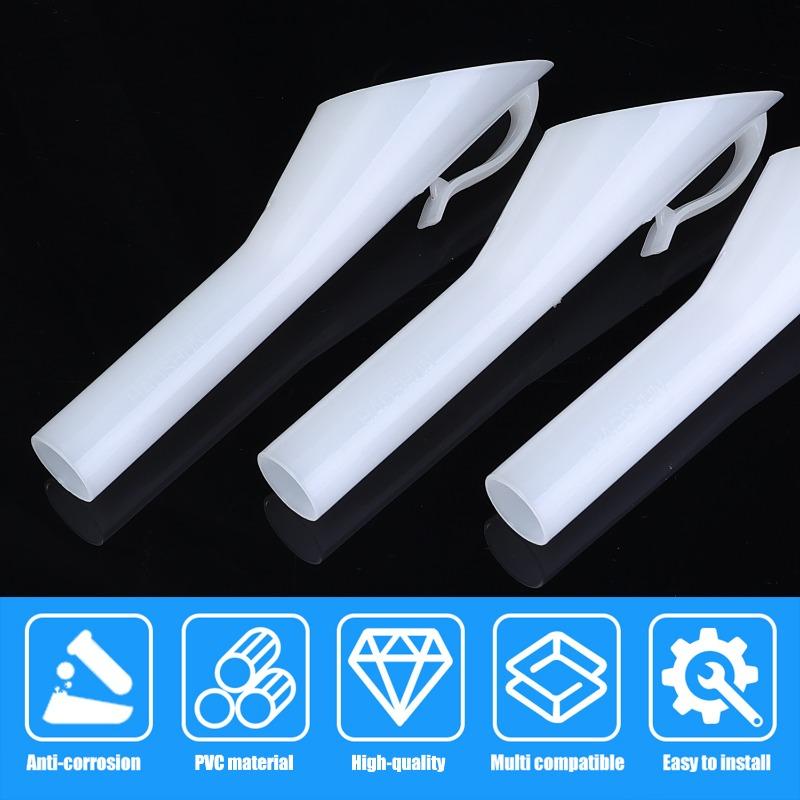 1-2PC Car Engine Refueling Funnel Long Pole Hands-free PVC Oil Petrol Funnel Washer Fluid Change Foldable Portable Car Accessory