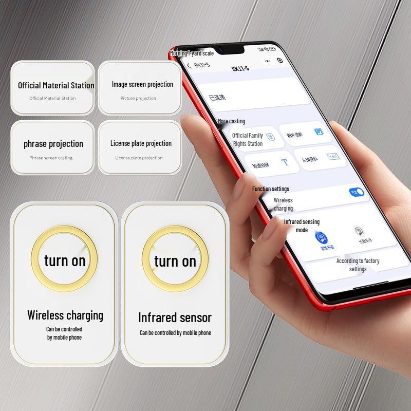 BK11-A Customizable Smart Car Mount with Logo and Functionality