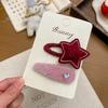 Wool Felt Cartoon Bread Slices Biscuits BB Clip Cute Bangs Side Clip Hairpin Funny Hair Clip Children's Hair Accessories