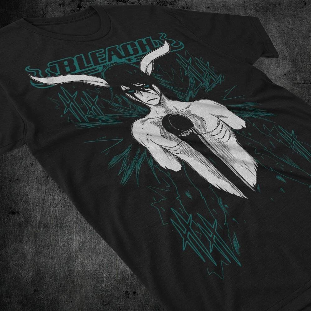 Ulquiorra Bleach TShirt Cifer Ichigo Kurosaki Unisexga Horror Anime Shirt All Size S