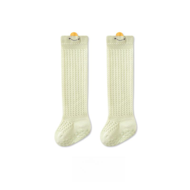 Children's Socks Girls Summer Thin Mesh Cotton Socks Boys Infants Baby Over-the-Knee Socks Anti-Mosquito Socks Class A