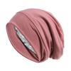 Female Soft Satin Lining Muslim Headscarf Hat Sleeping Hat Head Hair Loss Cap Arabic Indian Hat