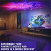 Galaxy Shuttle Astronaut Starry Night Light LED Lamp with Laser Projection