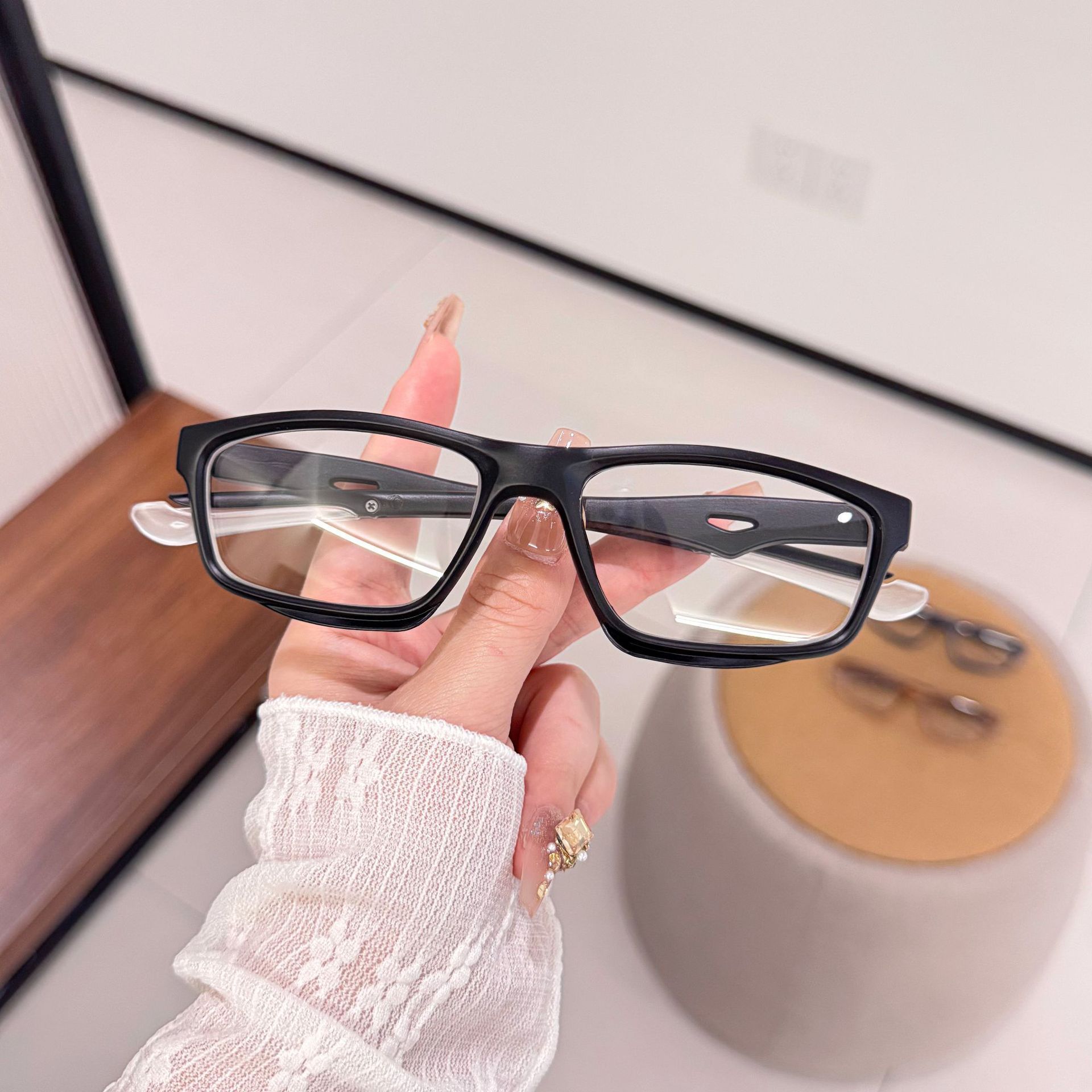 

Sports Finished Myopia Glasses That Can Be Worn For Cycling Outdoors Anti Blue Light 0-1.0-1.5-2.0-2.5-3.0-3.5-4.0 Glasses -4.0