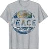 World Peace On Earth Conscious Humanity Love and Kindness Men T-Shirt Women Shirts Men Clothing Casual Cotton Daily Tees