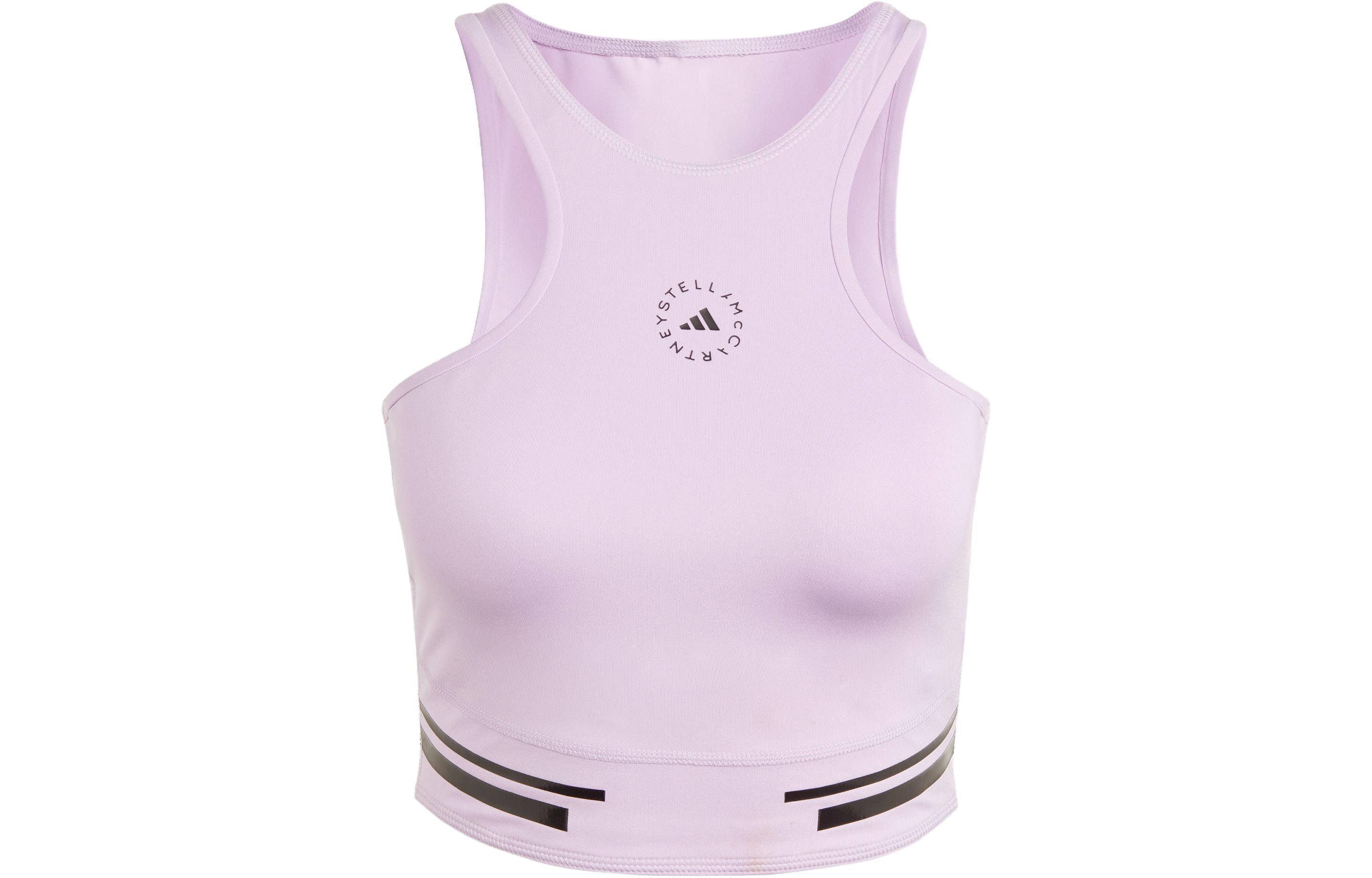 Adidas Truepace Running Logo-print Cropped Top IP9142 M