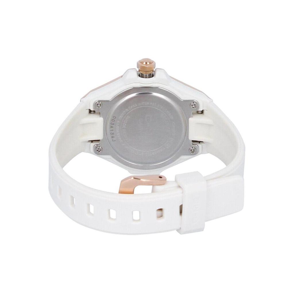 Casio Women's BABY-G Silver Watch MSG-S500G-7A2PR-person