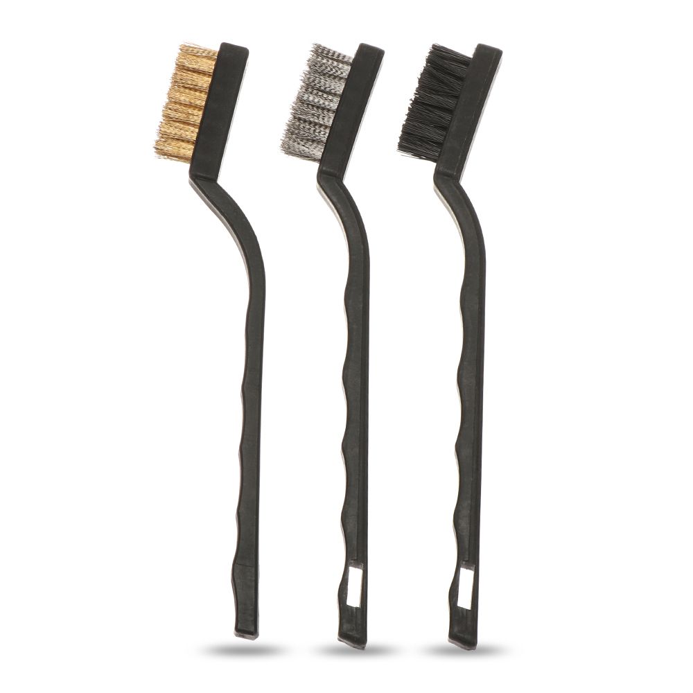 Multi-functional Car Outlet Vent Cleaning Brushes Wire Brush Grill Clean Tool Rust Paint Remove Tool