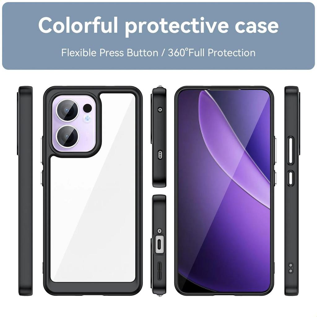 Phone Case For Oppo Reno13 F , Clear Transparent Phone Case Cover For Oppo Reno13 F