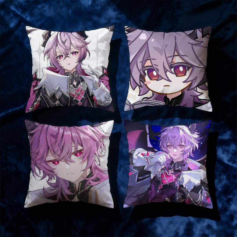 Cushion Genshin Cover Soft Case For Durin Sofa Living Impact Room Home Comfortable Office Decor Protective Pillow Covers