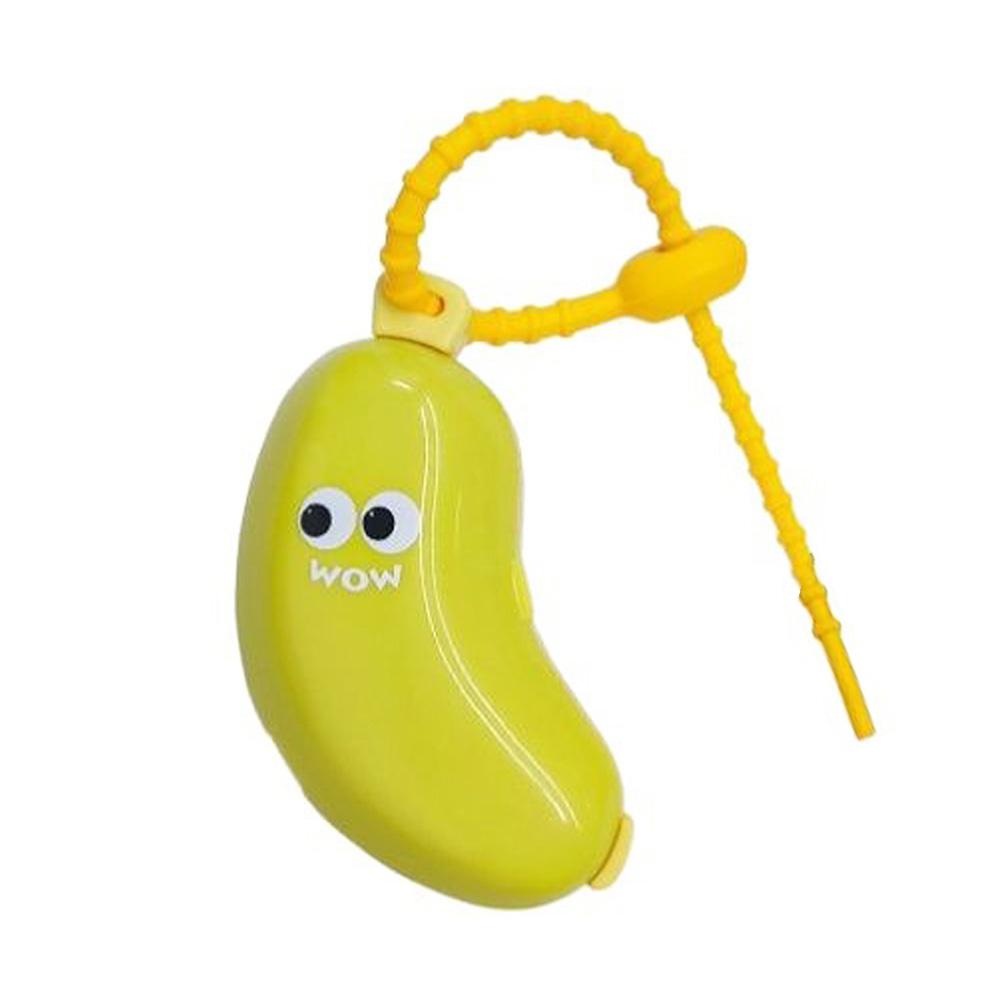 Portable Banana Toothbrush Protective Cap with Toothpaste Storage Box Toothbrush Cover for Travel Hiking Camping Brush Cap Case