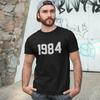 1984 T-Shirt - 80s Retro Birthday Gift Dad Mom Year of Birth Date Unisex Vintage