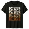 Kaffeebohnen sind mein Treibstoff Unisex T-Shirt Kaffee Essen Trinken Geschenk für Ihn