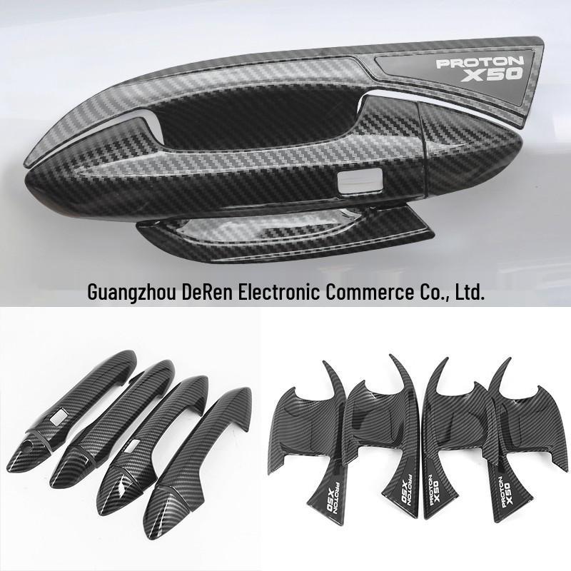 Proton X50 RHD Carbon Fiber Door Handle Cover Sticker