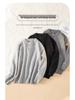 2025 Men's High-Quality Solid Color Retro Henley Knitwear for Autumn/Winter