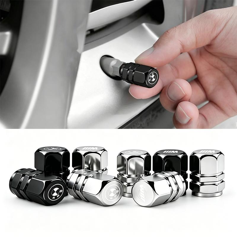 4Pcs Car Wheel Valve Air Core Cap Auto Tire Accessories For BMW X1 X3 X4 X5 E46 E90 F20 E60 E39 F10 M1 M2 M3 M5 M6 E87 M E36 pdsh39
