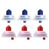 3Pcs Rubber Toilet Fill Valves Gasket Replacement Inlet Filling Valves Diaphragm Float Valves Membrane Washer Enduring 6XDE