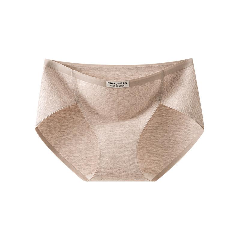 Women's Spring and Autumn New Pure Cotton 10a Class Antibacterial Crotch Non Scratch Non Hip Underwear