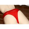 Qinghe Oil-shiny Ultra-thin Women's Underwear Oil-shiny Mid-waist Briefs Women's Sexy Transparent Jj Set Stockings Men's Underwear