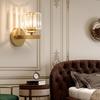 Modern American Crystal Wall Lamp - Bedside, Living Room, Hallway Decorative Light Fixture