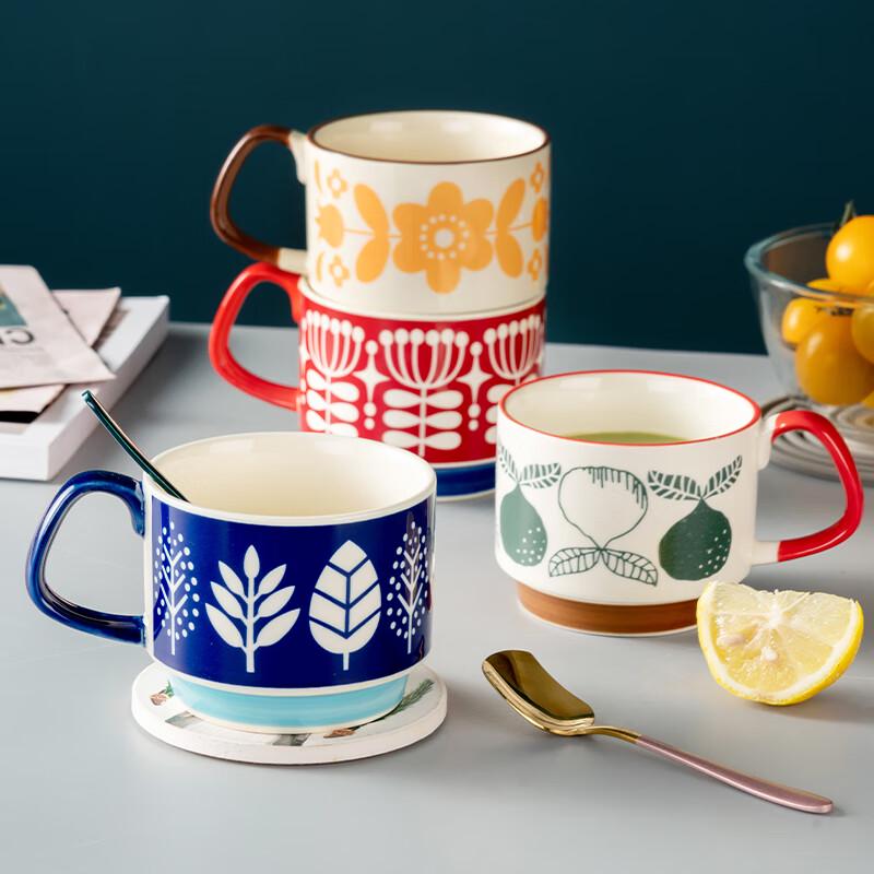 Onlycook Retro Ceramic Coffee Mug