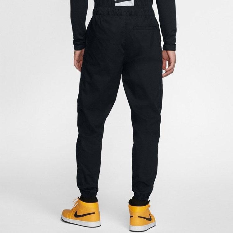 Jordan Knitted Sweatpants Men's Black (Unisex) Sports Pants DJ6383 010