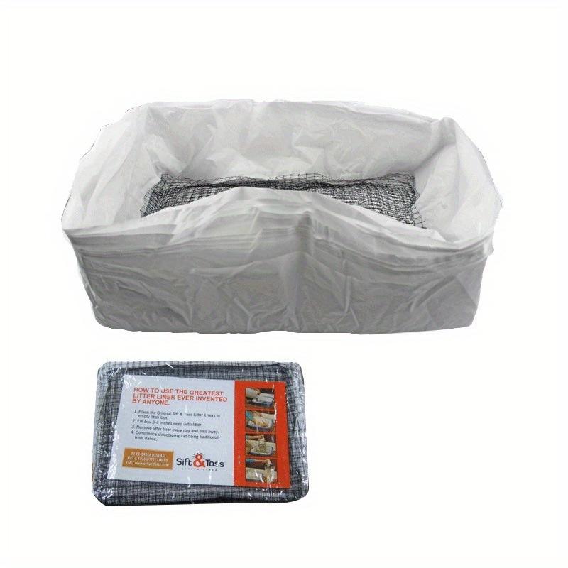 10 Pieces of No-Shovel Disposable Cat Litter Bags - Fast, Convenient and Sanitary