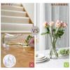 Vase Unbreakable Transparent Flower Acrylic Stylish Elegant Large Interior Container Hydroponics Ikebana Artificial Flowers Suitable Decoration Living